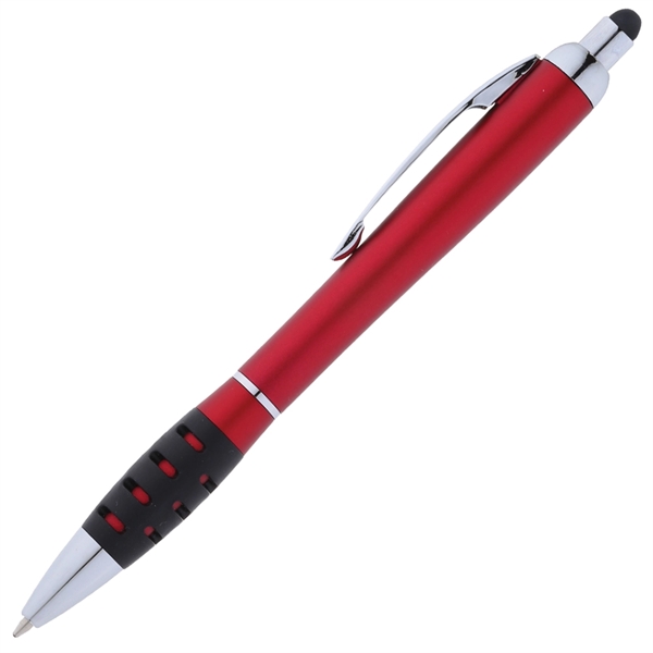 Marquis Click-Action Stylus Ballpoint w/ Backlit Logo - Image 4