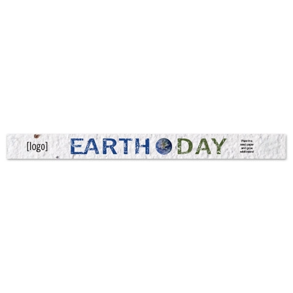 Earth Day Seed Paper Wristband - Image 5