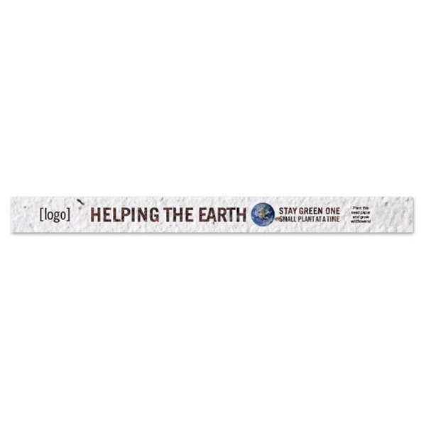 Earth Day Seed Paper Wristband - Image 6