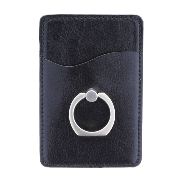Leatherette Case Cell Phone Card Holder - Image 3