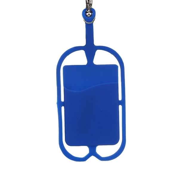 Silicone Lanyard & Cell Phone Holder - Image 5