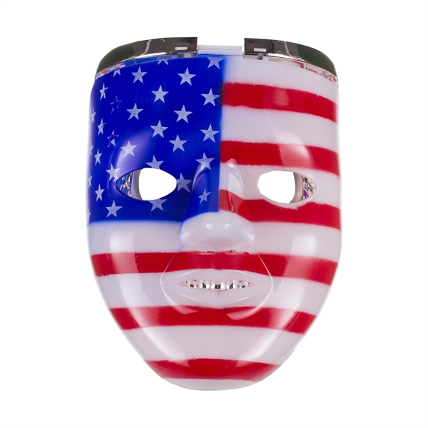 Patriotic LED Double Face Mask - Image 2