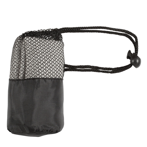 Cooling Towel w/Mesh Carrying Pouch - Image 1