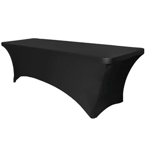 8' Blank Stretch Tablecovers