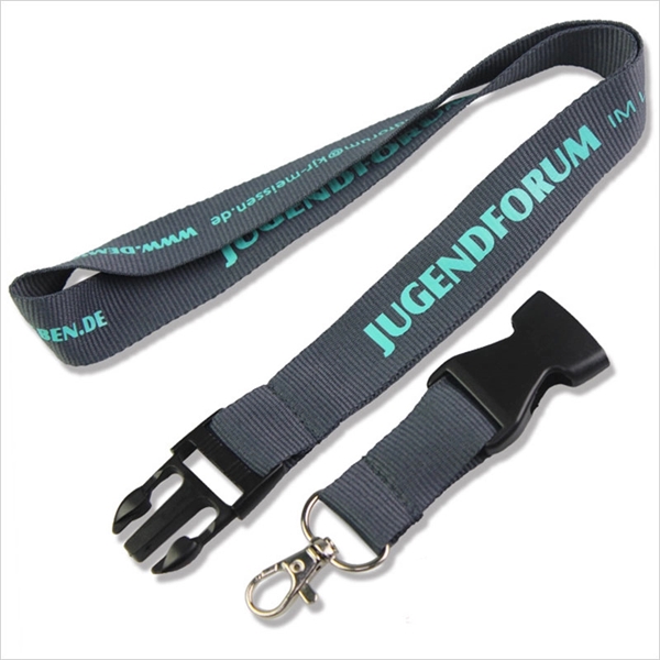 3/4" Lanyards with Detachable Buckle release - Image 1