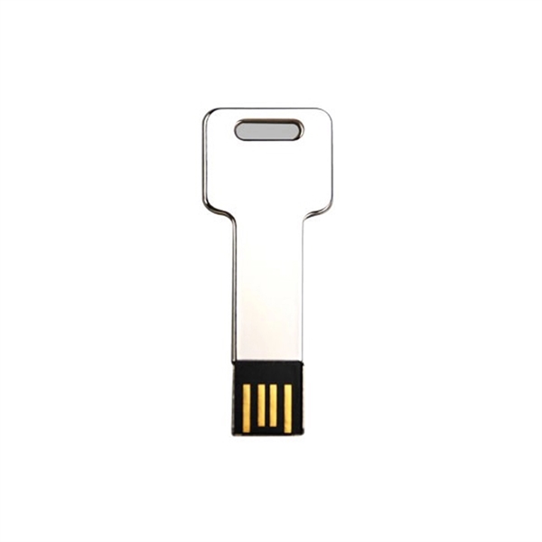 Chrome Key Shaped micro USB flash drive - Image 4