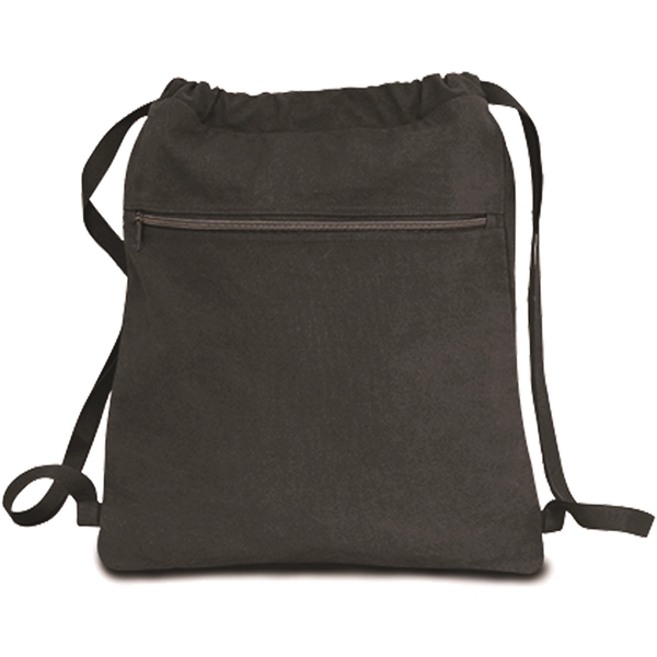 BrandGear™ Mission Bay Cotton Canvas Backpack™ - Image 2