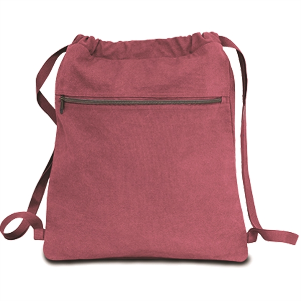 BrandGear™ Mission Bay Cotton Canvas Backpack™ - Image 3