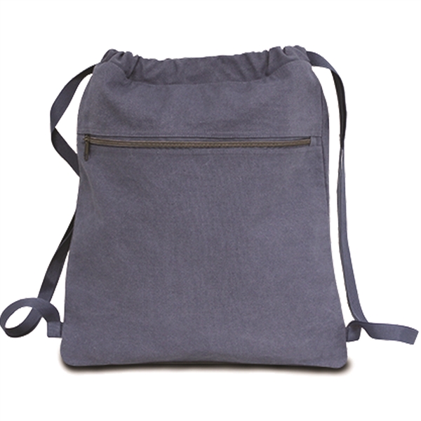 BrandGear™ Mission Bay Cotton Canvas Backpack™ - Image 4