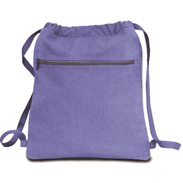 BrandGear™ Mission Bay Cotton Canvas Backpack™ - Image 9