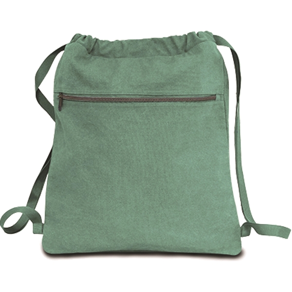 BrandGear™ Mission Bay Cotton Canvas Backpack™ - Image 11