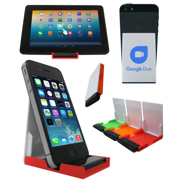Union Printed, Mobile and Tablet Stand with Screen Cleaner
