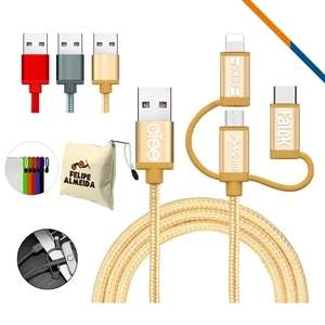 Welsh 3-in-1 Charging Cable
