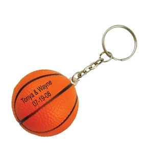 Stress Relievers - Basketball Key Chain