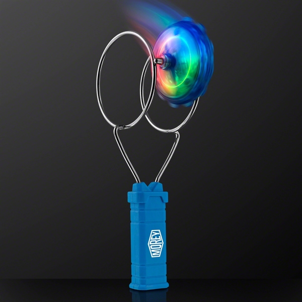 LED Magnetic Gyro Wheel, Light Spinner Toy - Image 1