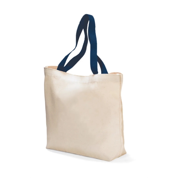 Colored Handle Tote - Image 6