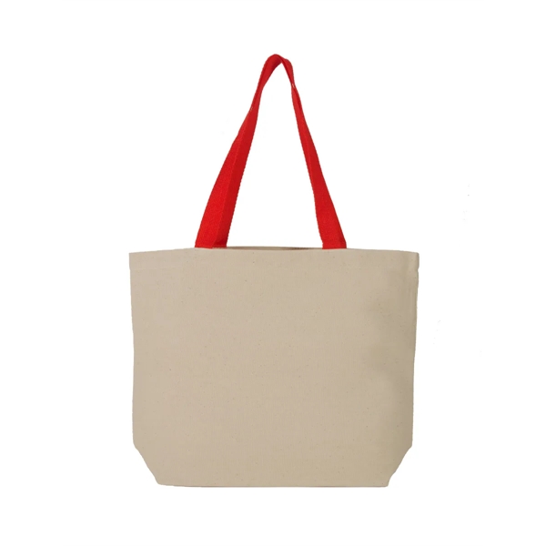 Colored Handle Tote - Image 10