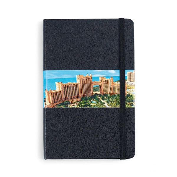Moleskine® Hard Cover Ruled Medium Notebook - Image 1