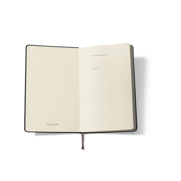 Moleskine® Hard Cover Plain Large Notebook - Image 5