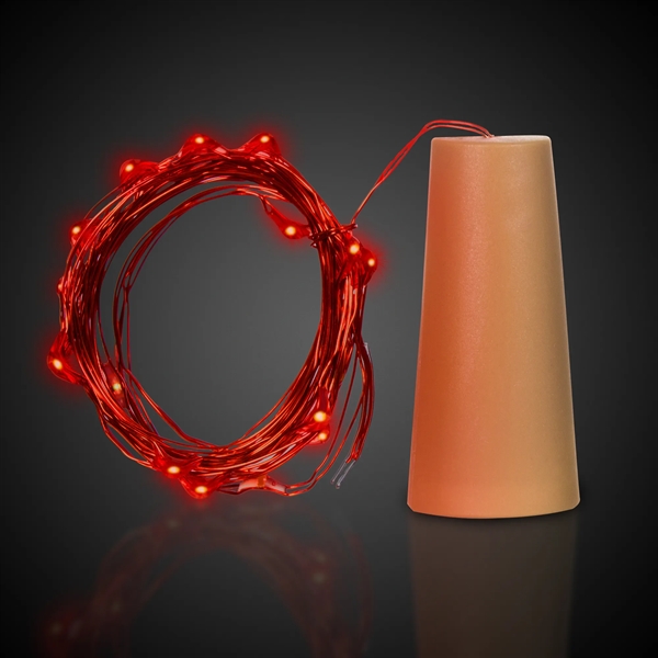 LED Cork String Light Set - Image 2