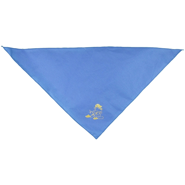 Pet triangle bandanna without reflective binding - medium - Image 1