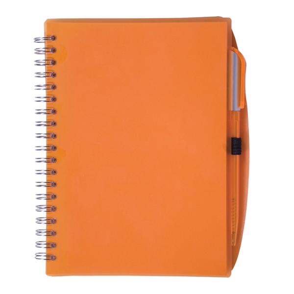 Spiral Notebook with Pen - Image 5