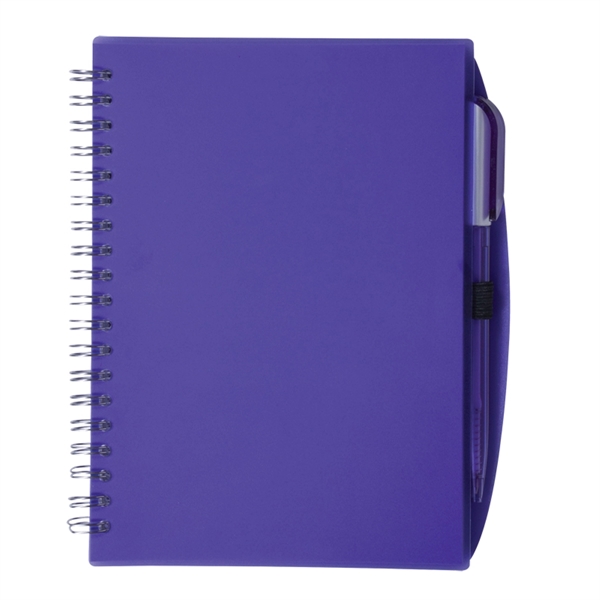 Spiral Notebook with Pen - Image 6