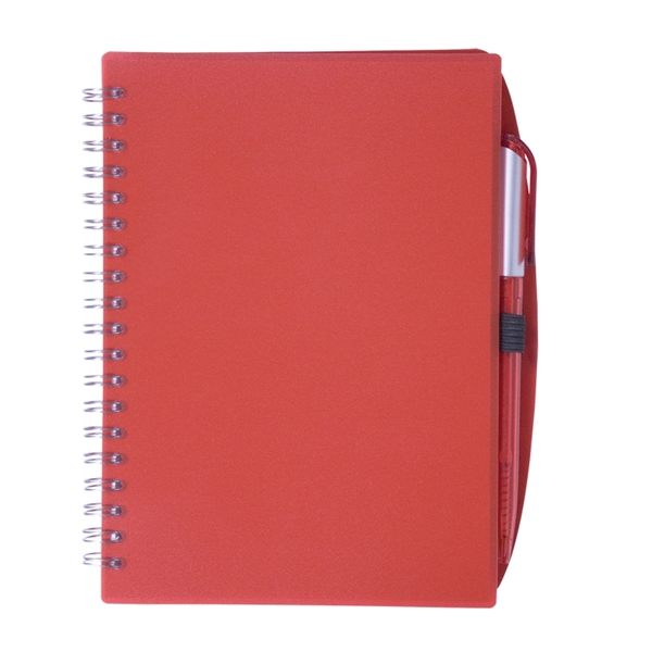 Spiral Notebook with Pen - Image 7