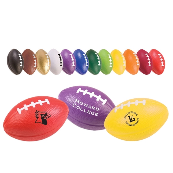 3" Football Stress Reliever (Small) - Image 1