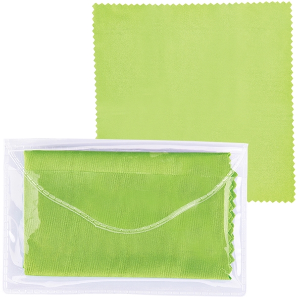 Microfiber Cleaner Cloth in Pouch - Image 4