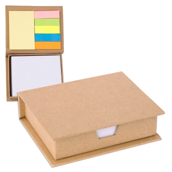 Eco/Recycled Sticky Note Memo Case - Image 2