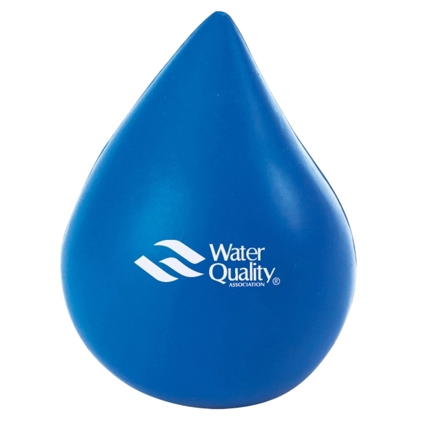 Blue Water Drop Stress Reliever - Image 1