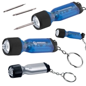 Mini Flashlight Tool Key Chain
