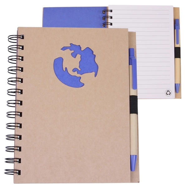 EcoShapes™ Recycled Die Cut Notebook - Image 2