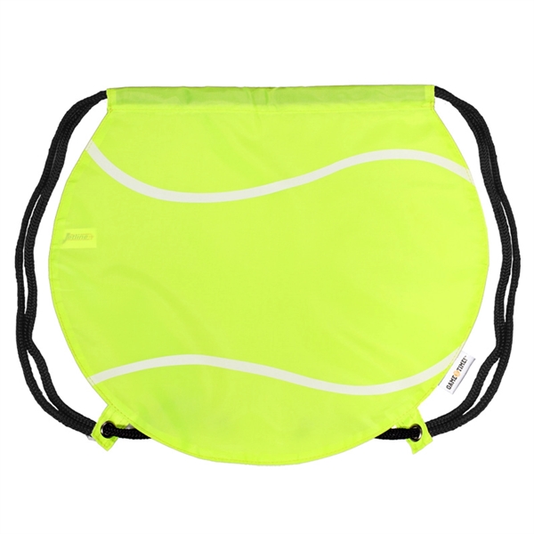 GameTime!® Tennis Ball Drawstring Backpack - Image 2