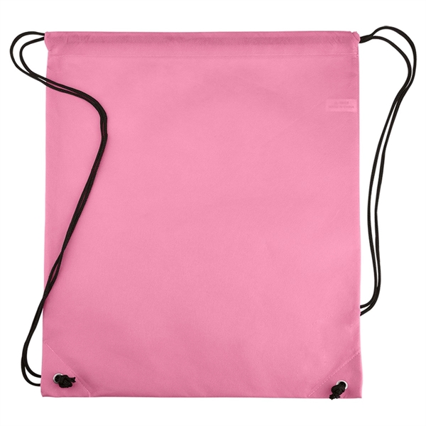 Non-Woven Drawstring Cinch-Up Backpack - Image 9