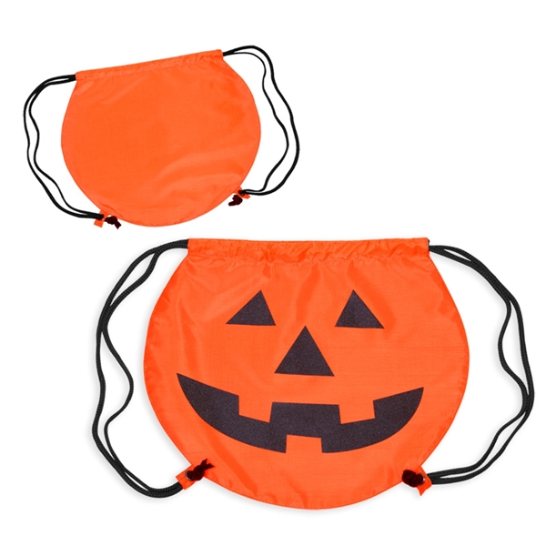 Pumpkin Drawstring Backpack - Image 2