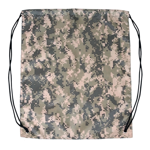 Camo Drawstring Backpack - Image 2