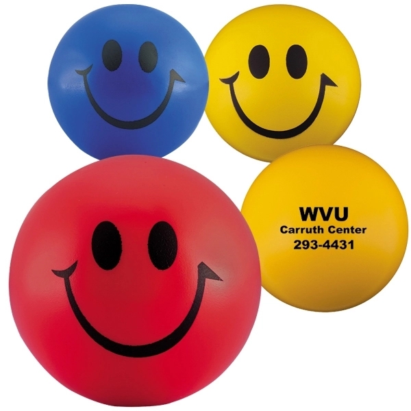 Smiley Face Stress Reliever - Image 1