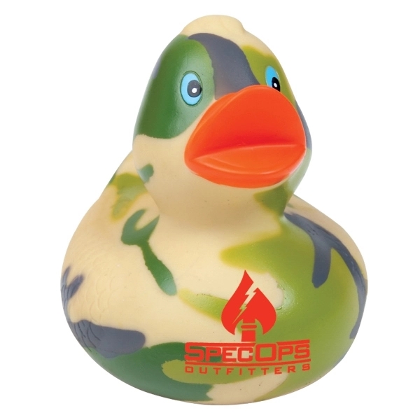 Camouflage Rubber Duck - Image 1