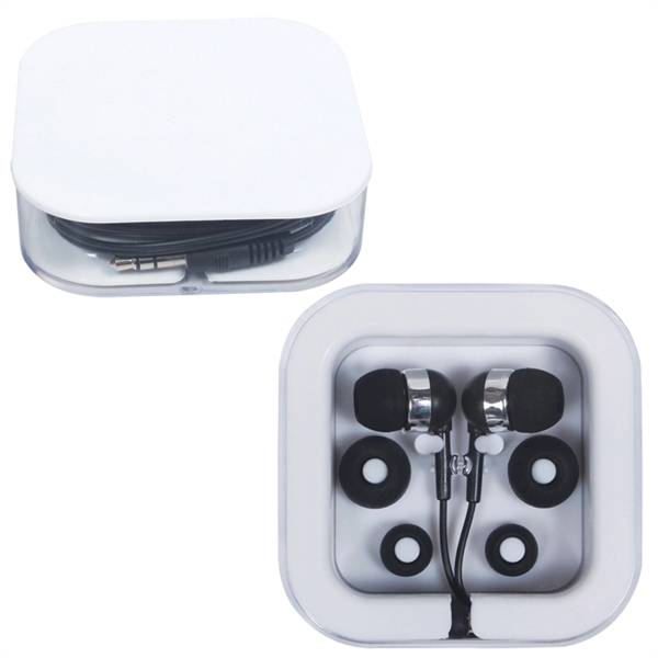 Earbuds in Square Case - Image 2