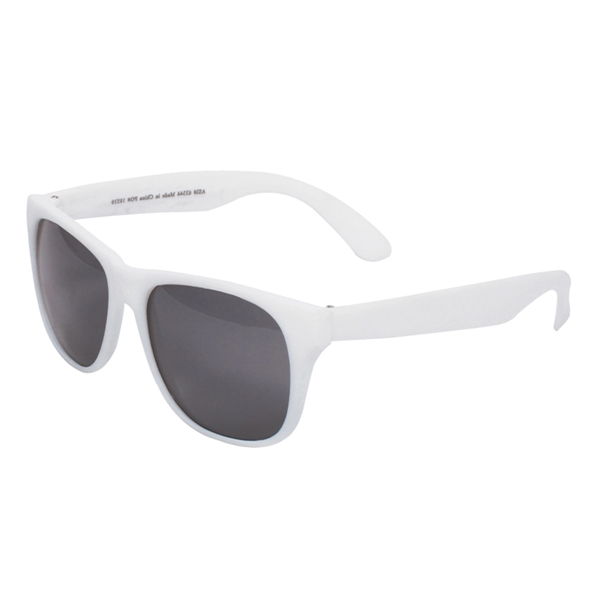 Single-Tone Matte Sunglasses - Image 9