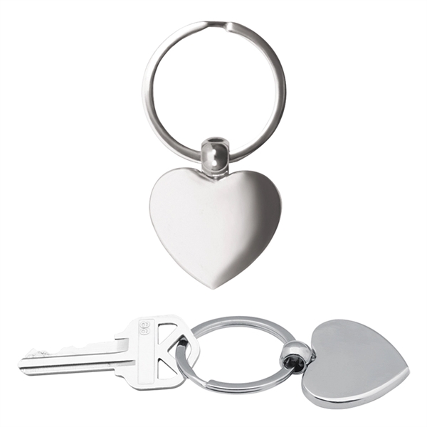 Heart Metal Key Chain - Image 2