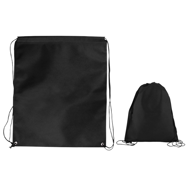 Jumbo Non-Woven Drawstring Cinch-Up Backpack - Image 2