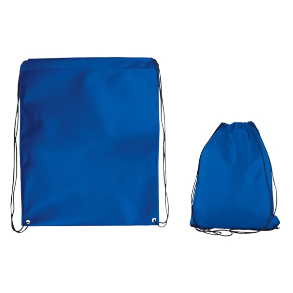 Jumbo Non-Woven Drawstring Cinch-Up Backpack - Image 3