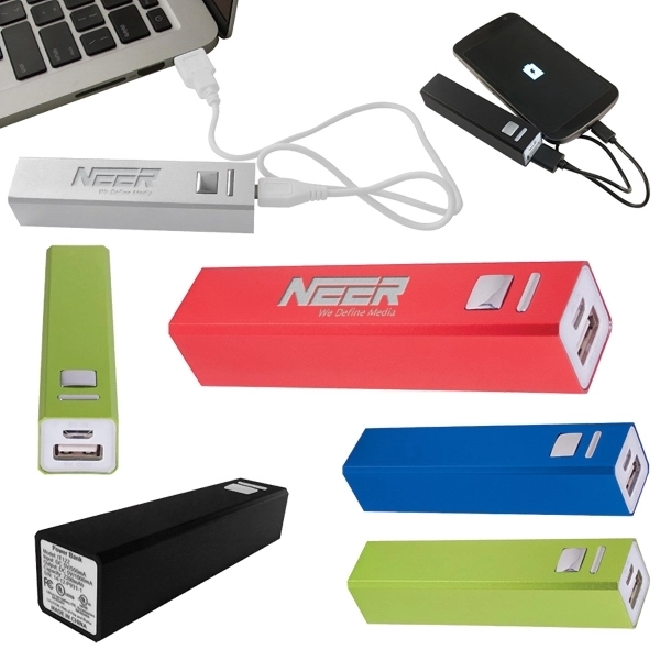 Portable Metal Power Bank Charger - UL Certified - Image 1