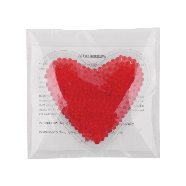 Hot/Cold Gel Pack - Heart Shape - Image 4