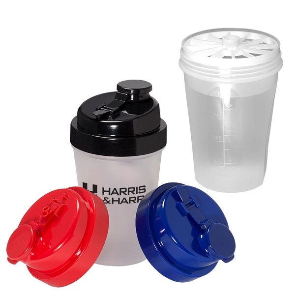 12 oz. Mini Fitness Shaker - Image 1