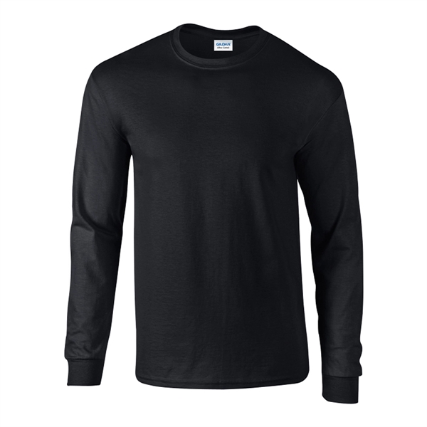 Gildan® Ultra Cotton® Classic Fit Adult Long Sleeve T-Shirt - Image 4