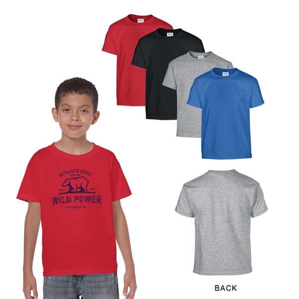 Gildan® Heavy Cotton™ Classic Fit Youth T-Shirt - Image 1